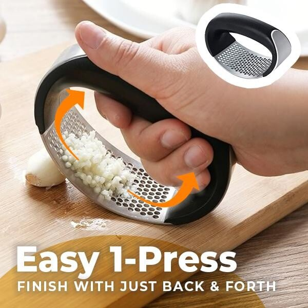 (Special Offer Now) Stainless Steel Garlic Presser