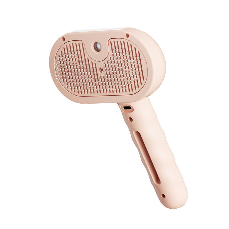 🐕🦺Natravor™ 3-in-1 Pet Steam Brush for Dogs, Cats - Rechargeable Deshedding Comb with Stainless Steel Bristles🎉