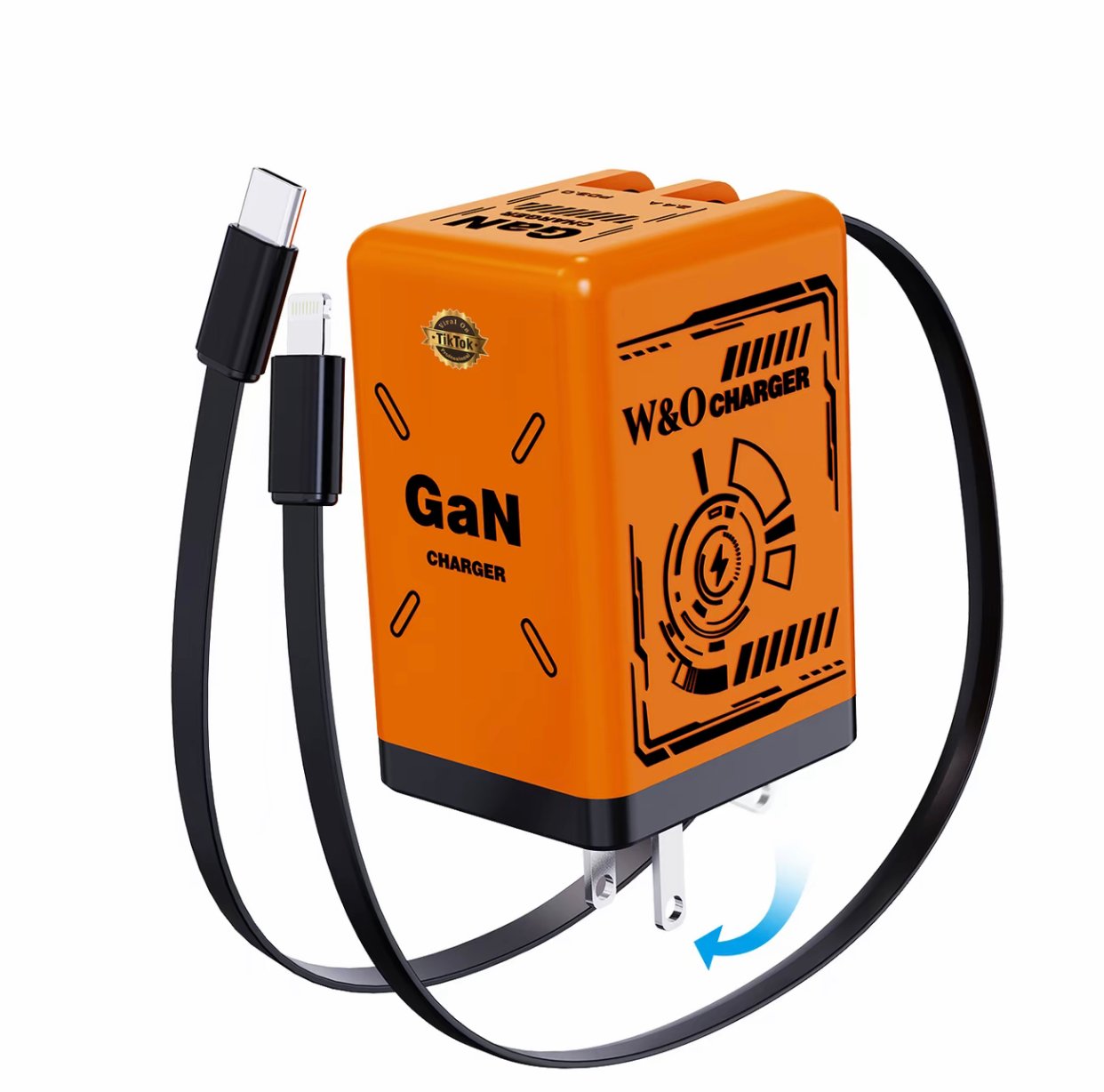 Natravor™🔥W&O 2-in-1 GaN 80W Fast Charger