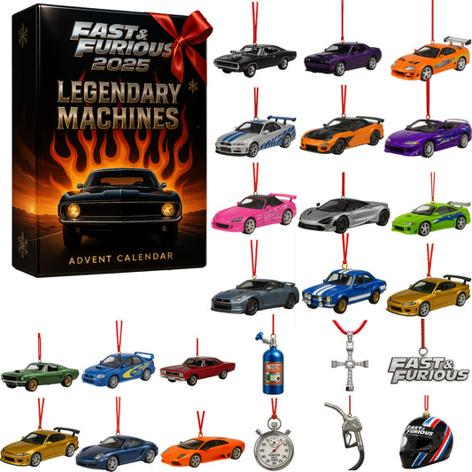 Fast & Furious Legendary Machines Advent Calendar 2025