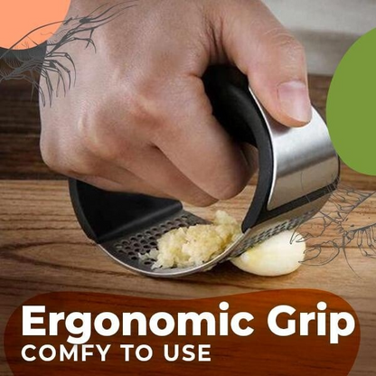 (Special Offer Now) Stainless Steel Garlic Presser