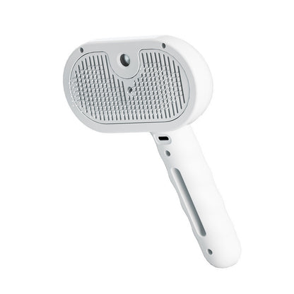 🐕‍🦺Natravor™ 3-in-1 Pet Steam Brush for Dogs, Cats  - Rechargeable Deshedding Comb with Stainless Steel Bristles🎉