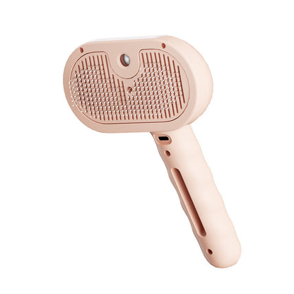 🐕‍🦺Natravor™ 3-in-1 Pet Steam Brush for Dogs, Cats  - Rechargeable Deshedding Comb with Stainless Steel Bristles🎉