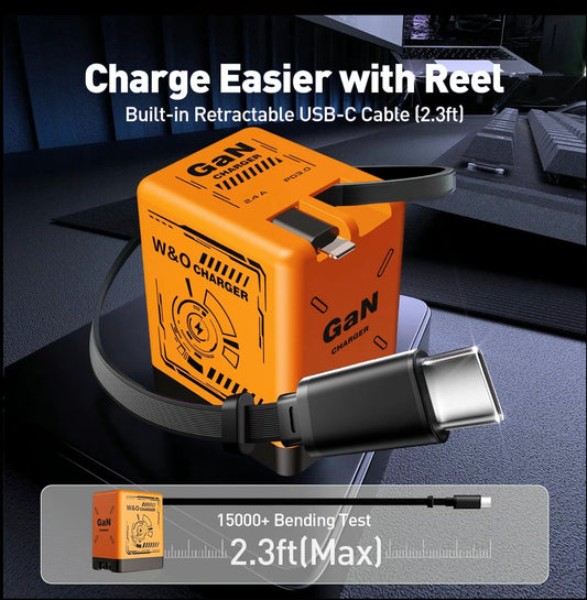Natravor™🔥W&O 2-in-1 GaN 80W Fast Charger